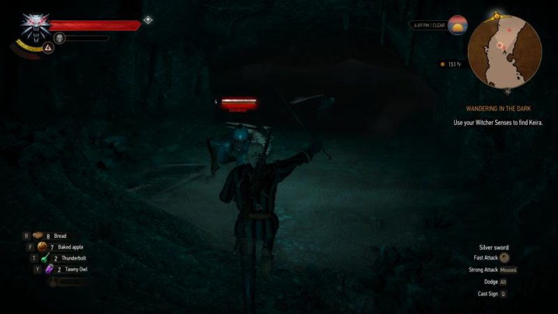 wandering in the dark - the witcher 3 quest walkthrough