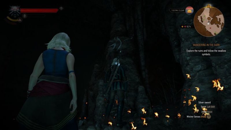 wandering in the dark - the witcher 3 wiki and guide