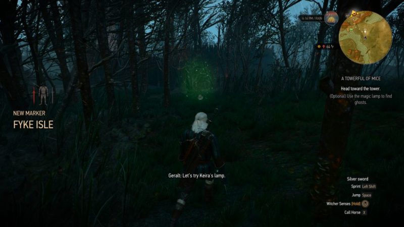 witcher 3 - a towerful of mice mission