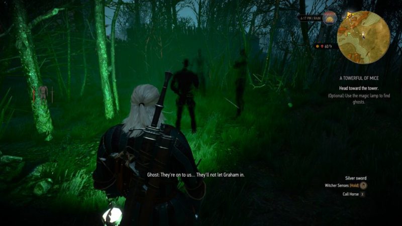 witcher 3 - a towerful of mice where is the ghost