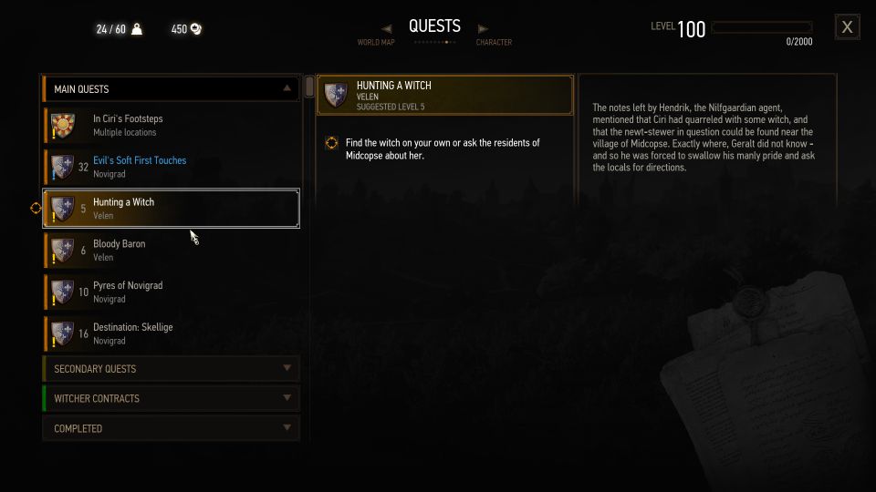 Hunting A Witch The Witcher 3 Walkthrough And Guide hunting-a-witch-the-witcher-3-walkthrough-and-guide