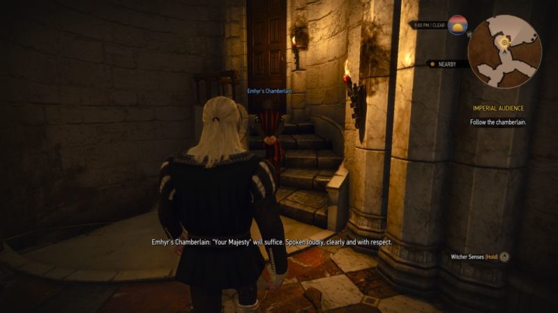 witcher 3 - imperial audience quest