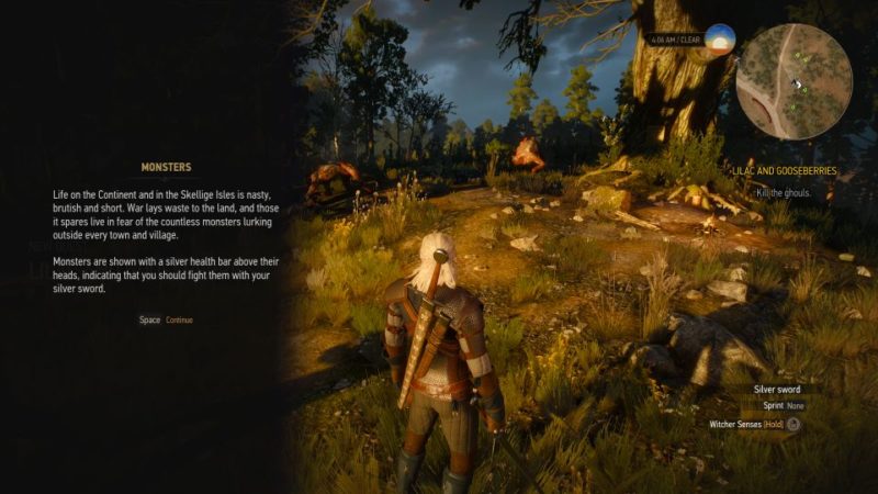 witcher 3 - lilac and gooseberies