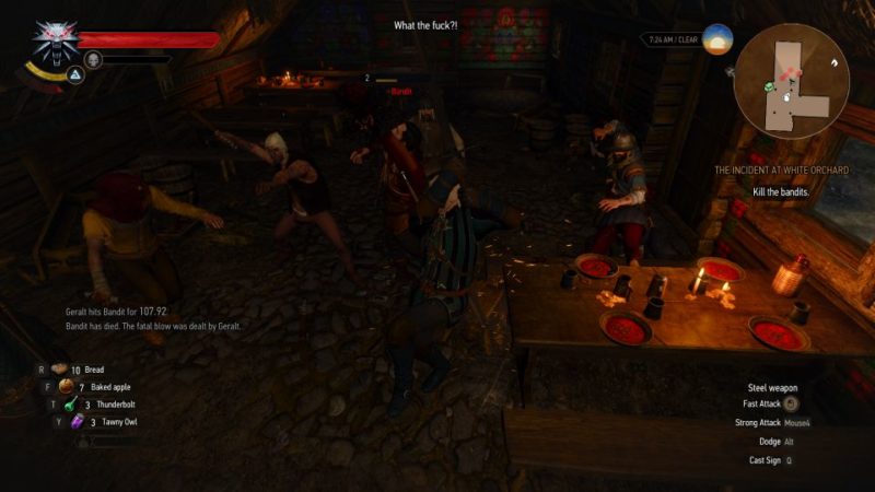 witcher 3 - lilac and gooseberies kill the griffin