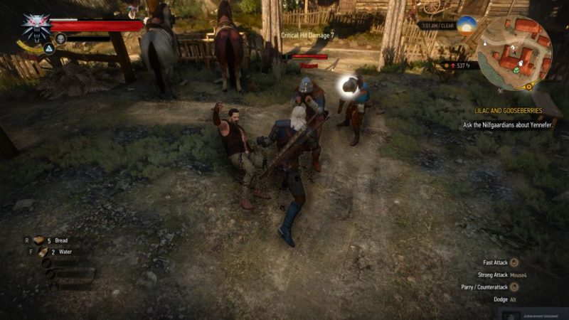 witcher 3 - lilac and gooseberies mission guide