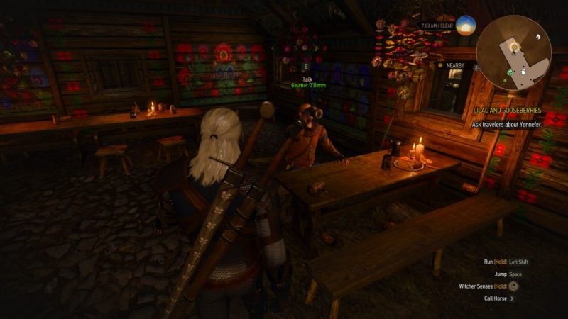 witcher 3 - lilac and gooseberies quest walkthrough