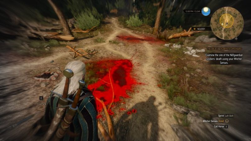 witcher 3 - the beast of white orchard mission walkthrough