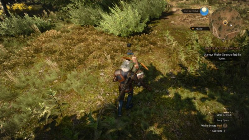 witcher 3 - the beast of white orchard quest walkthrough