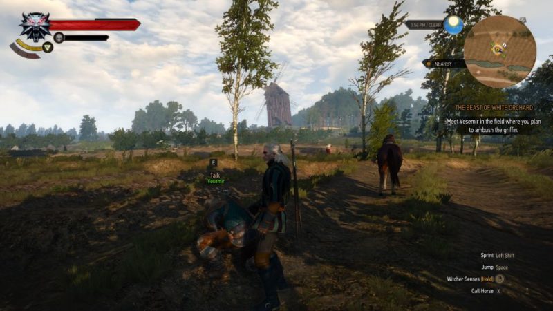 witcher 3 - the beast of white orchard walkthrough and guide