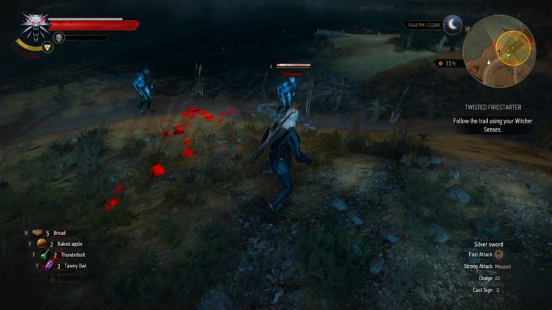 witcher 3 - twisted firestarter bring him to blacksmith