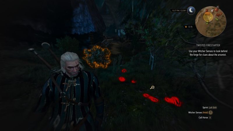 witcher 3 - twisted firestarter quest