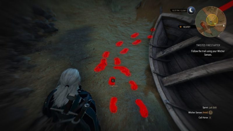 witcher 3 - twisted firestarter quest guide