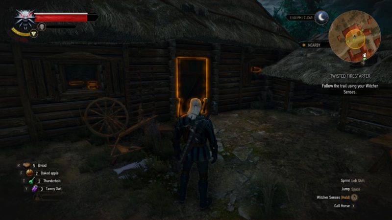 witcher 3 - twisted firestarter should you capture the man