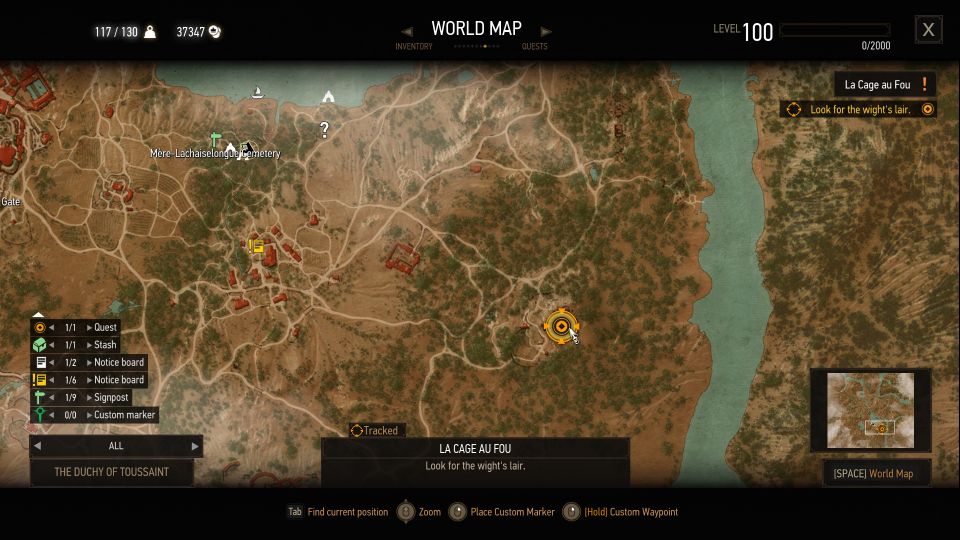 La Cage Au Fou The Witcher 3 Quest Walkthrough