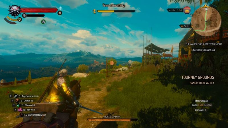 the witcher 3 - the warble of a smitten knight wiki and guide