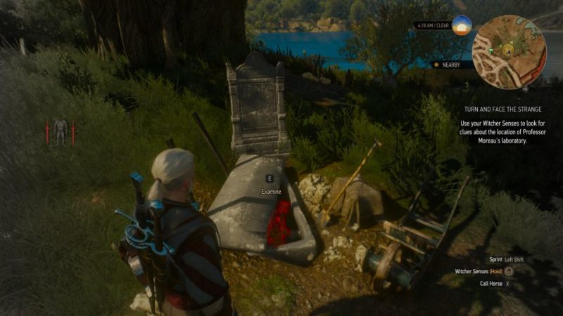 the witcher 3 - turn and face the strange which portal