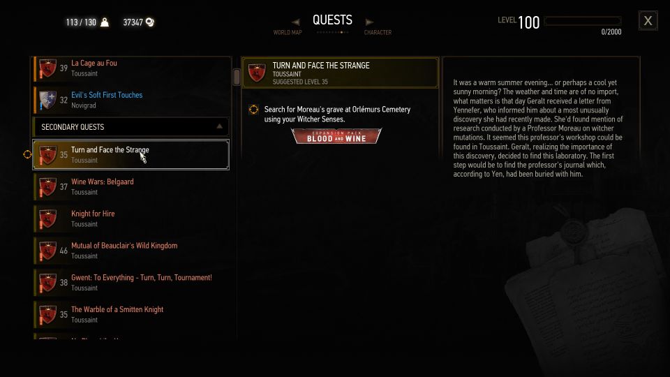 Turn And Face The Strange The Witcher 3 Walkthrough turn-and-face-the-strange-the-witcher-3-walkthrough