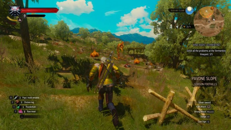 witcher 3 - wine wars vermentino walkthrough