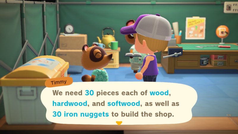 animal crossing new horizons nook shop