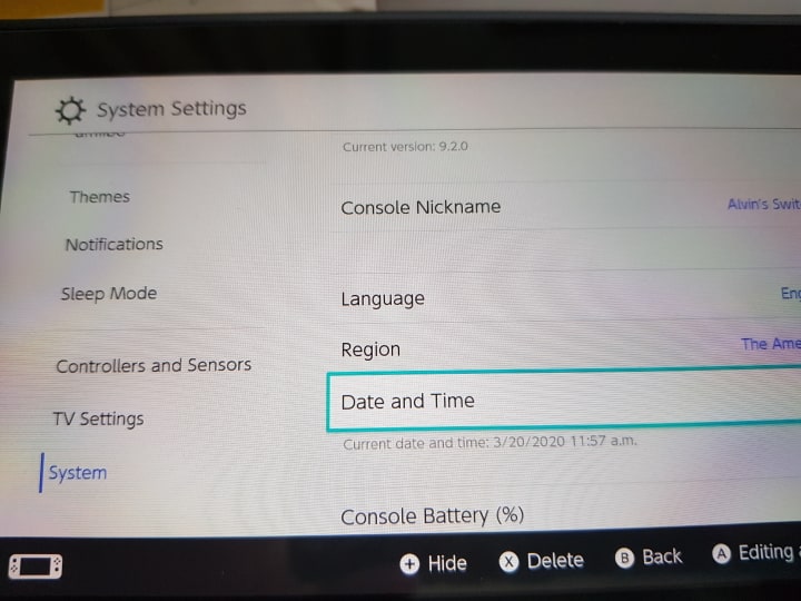 change time zone in animal crossing new horizons