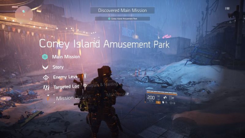 division 2 - coney island amusement park