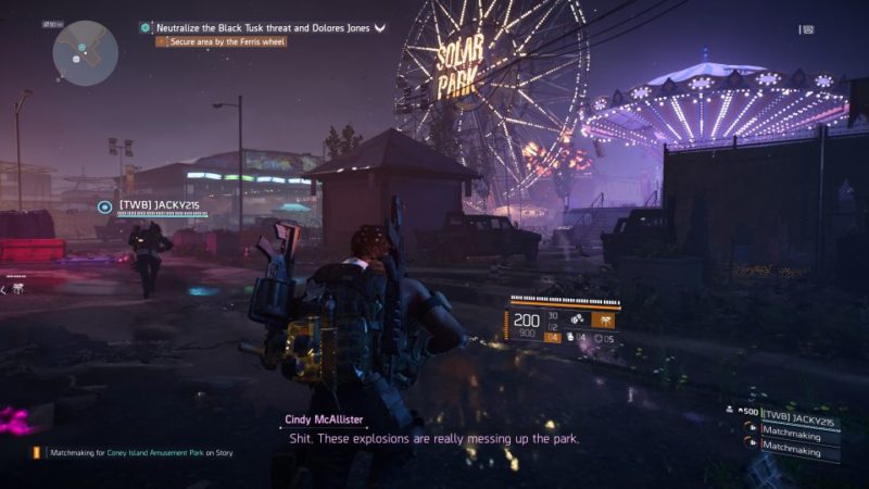 division 2 - coney island amusement park quest guide