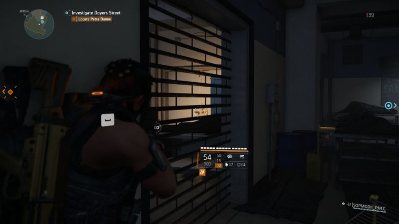 division 2 - doyers street how to open door