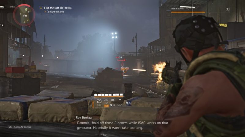 division 2 - hugh carey tunnel how to kill the flamethrower cleaner