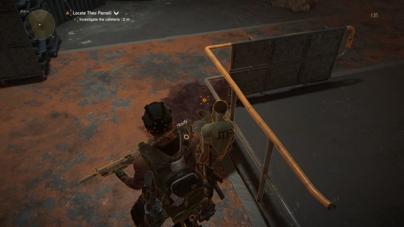 division 2 - locate theo parnell guide and tips