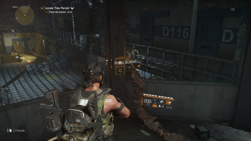 division 2 - locate theo parnell mission guide