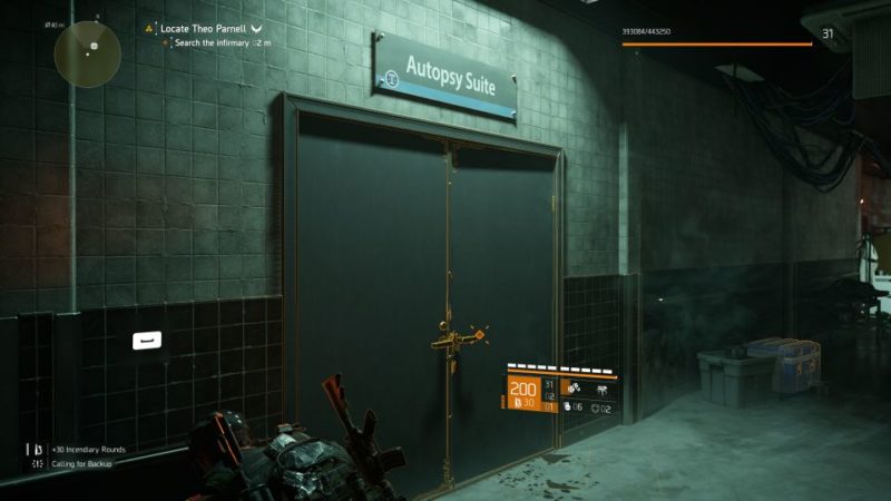 division 2 - locate theo parnell wiki and guide