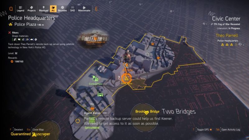 division 2 - police plaza - warlords of new york