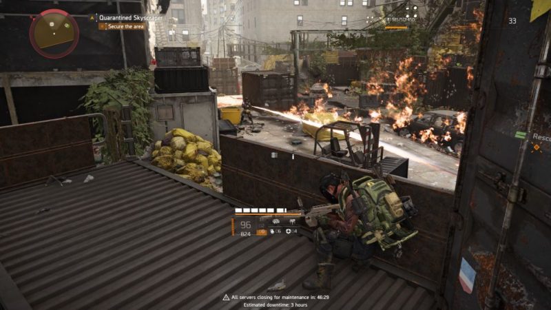 division 2 - quarantined skyscraper walkthrough