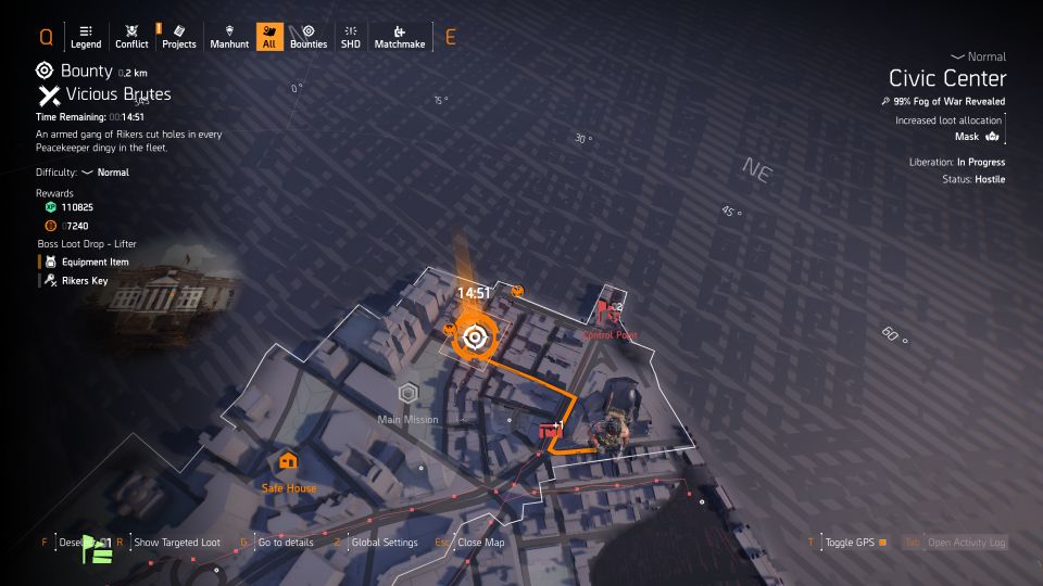 Vicious Brutes Bounty: Division 2 Walkthrough (WonY)
