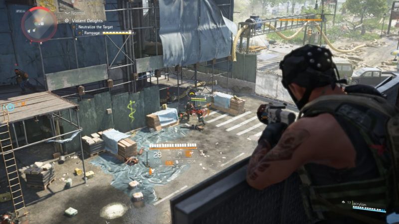 division 2 - violent delights where to find boss