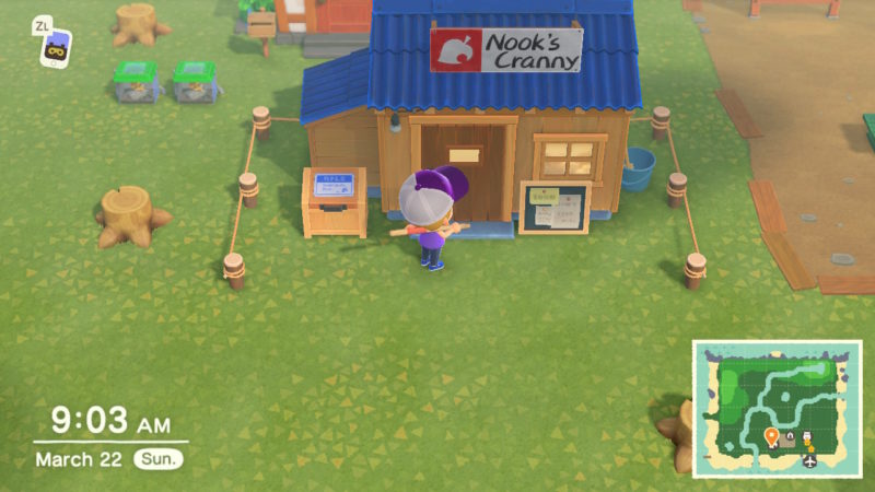 how to build nook's cranny - animal crossing new horizons