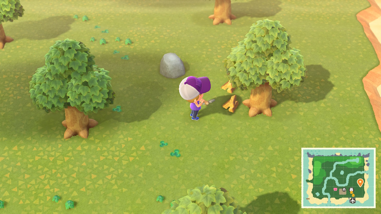 How To Get Wood, Softwood & Hardwood Animal Crossing New Horizons