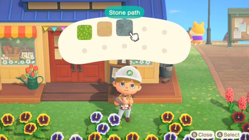 animal crossing new horizons - how to build paths