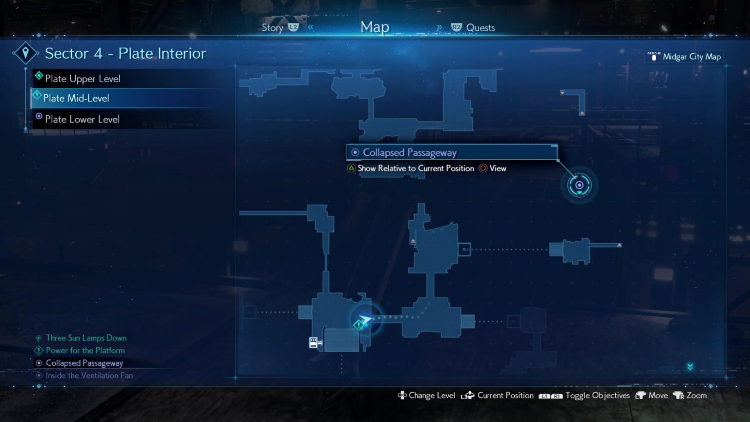 How to get materia at collapsed passageway ff7 remake