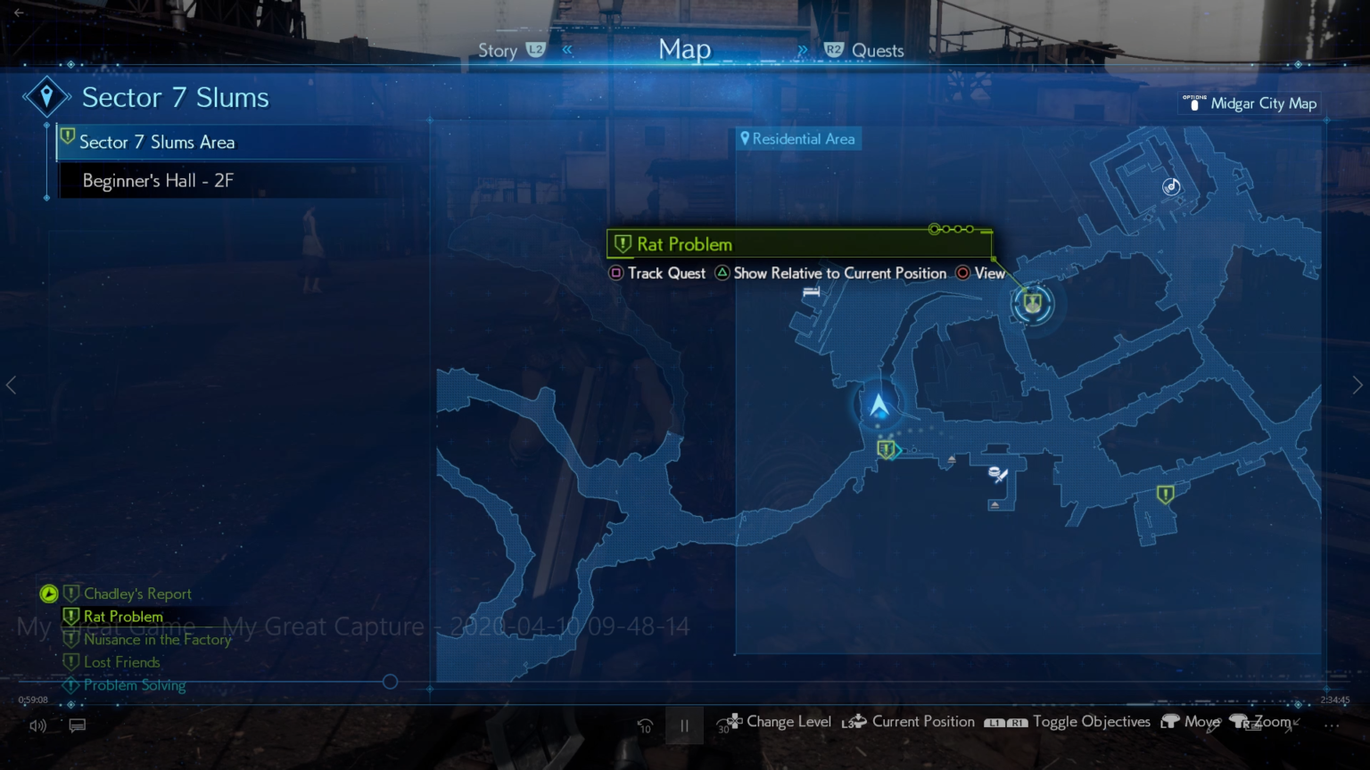 Rat Problem Side Quest Final Fantasy 7 Remake Walkthrough