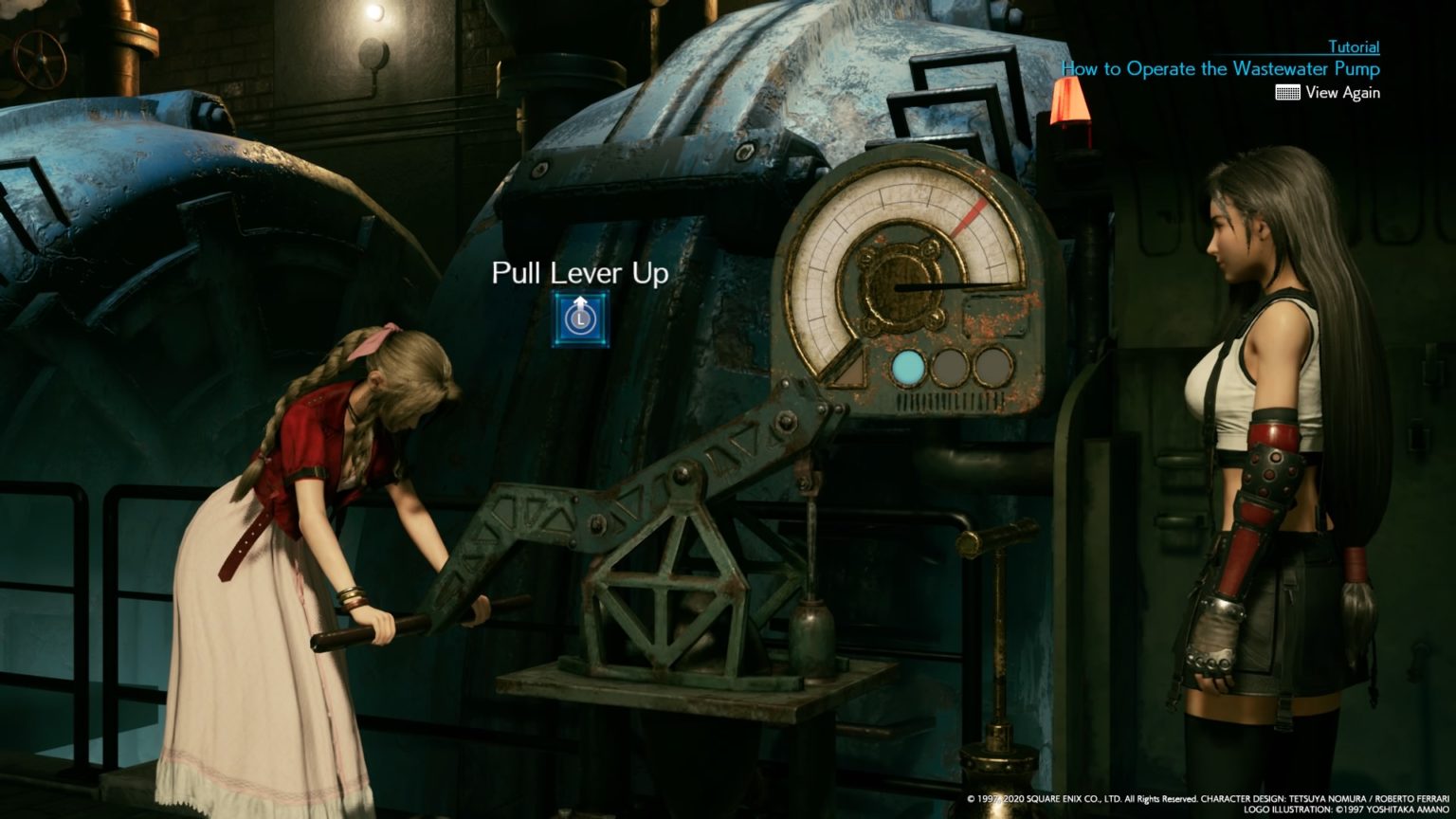 How To Operate The Pump In The Sewers FF7 Remake