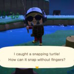 how to catch snapping turtles - animal crossing new horizons