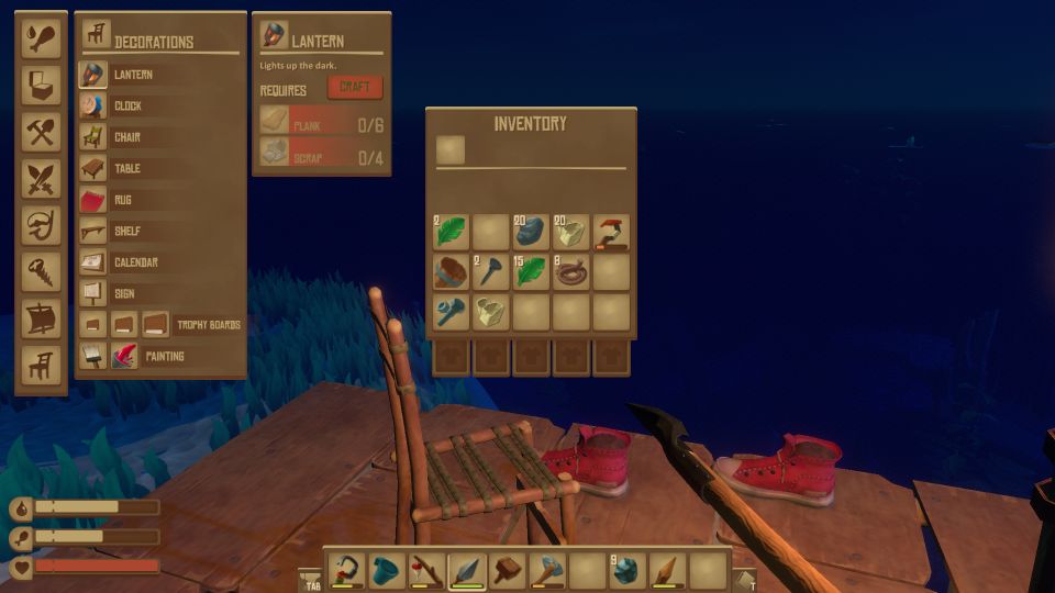 How To Add Light To Your Raft At Night Time Raft Game