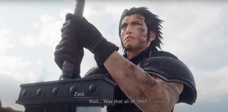 is zack alive in ff7 remake sequel