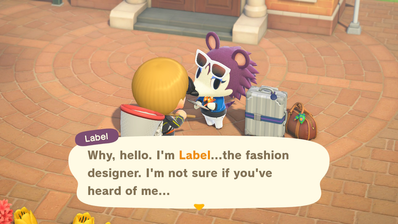Label Fashion Theme Animal Crossing New Horizons (ACNH)