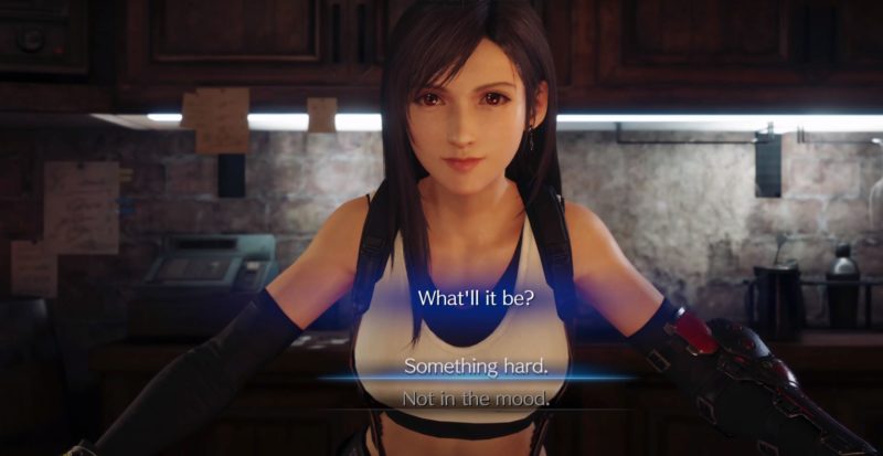 something hard tifa - ff7 remake