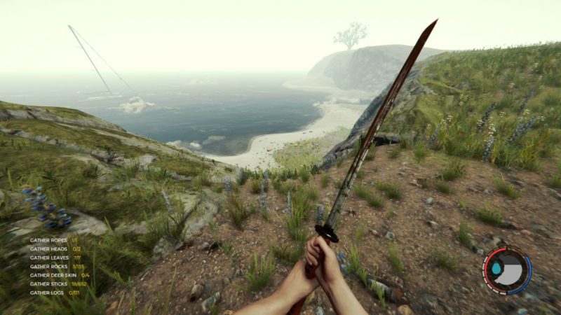 how to get the map and compass - the forest