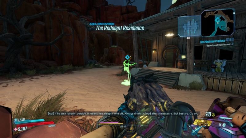 borderlands 3 - the meatman prophecy mission