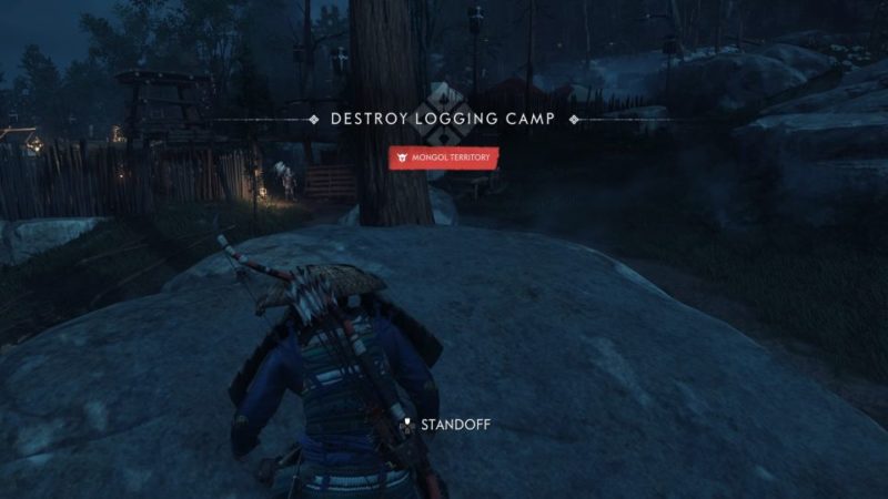 ghost of tsushima - destroy the logging camp guide