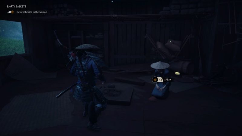 ghost of tsushima - empty baskets wiki